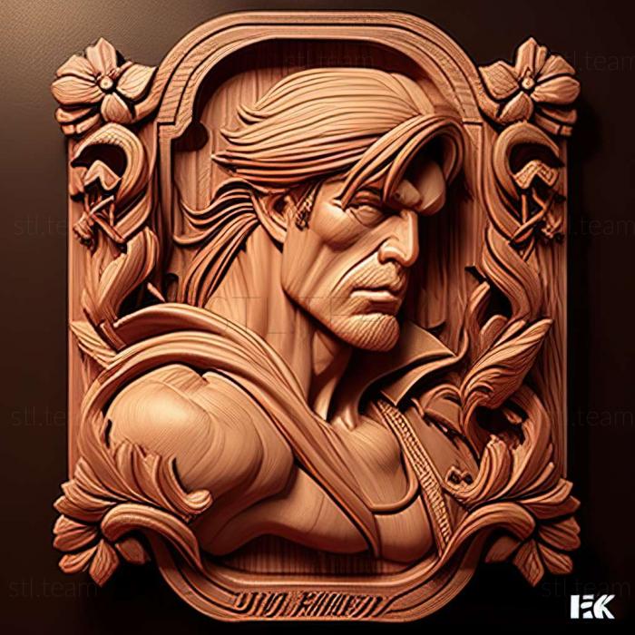 3D model The King of Fighters XIII game (STL)